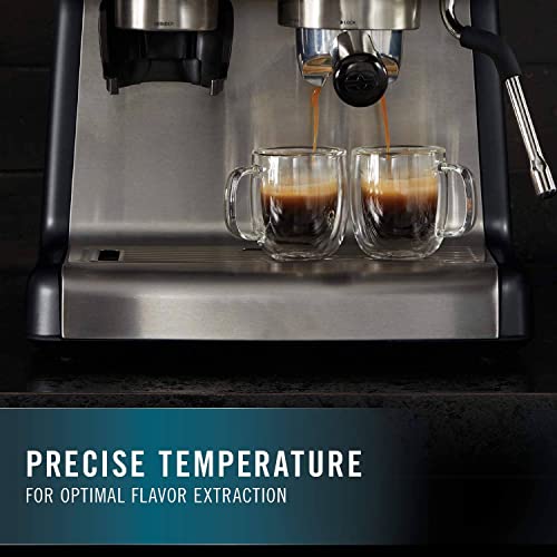 ADAPEY Cafetera expreso Máquina de café espresso automática con molinillo y varilla de vapor, máquina de café… - Imagen 3