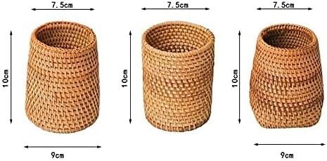 Paniers de rangement de table en rotin pour trier vos couverts - 3