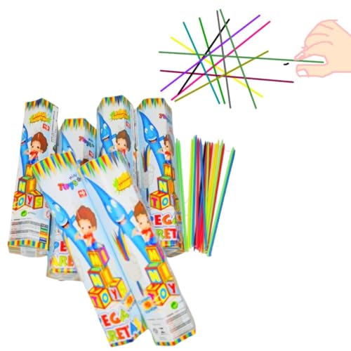 10 Jogo Pega Vareta Brinquedo p/Kit Festa Infantil Lembrancinha Prenda Educativo Infantil