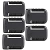 5PCS Batterijhouder, Batterijhouder Slotplank, voor D E W A L T 18V en 54V F L E X V O L T, voor D E W A L T 20V en 60V…