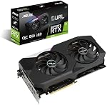 ASUS Dual NVIDIA GeForce RTX 3070 V2 OC Edition Gaming Graphics Card (PCIe 4.0, 8GB GDDR6 Memory, LHR, HDMI 2.1, DisplayPort 1.4a, Axial-tech Fan Design, Dual BIOS, Protective Backplate) (Renewed)
