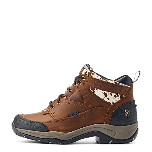 ARIAT Women’s Terrain Waterproof Boot Distressed Brown by ARIAT - Used condition - Image 2