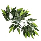 Material: Wie gezeigt QFDM DIY Dekoration Dschungel-Seidenpflanze-Wein-Dekorationsverzierung Partydekoration (Color : Spring Maple Leaf 20)