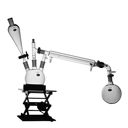 LABOY Glas Destillation Set 24/40 Destillateur Apparat Lab Glaswaren Kit