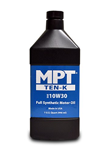 MPT MPT-359 Black Bottle 10W-30 Ten-K Full Synthetic Motor Oil - 32 fl. oz.
