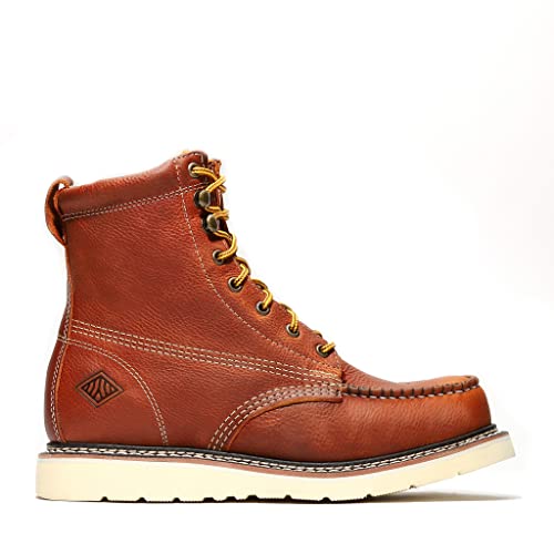 Bonanza Boots Frontier PLUS 8" Men's Moc Toe Work Boot - Built For Tough Jobs3