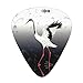 Japanese Crane Guitar Picks 12 Pack Bass Picks with Organizer Box Guitar Plectrum Includes Thin Medium Heavy Guitar Picks Ukulele Picks for Bass Acoustic Electric Guitars