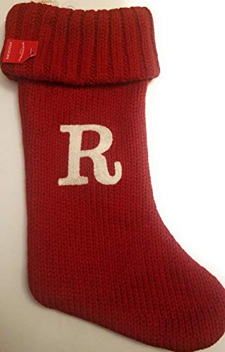 Wondershop Christmas Holiday Thick Red Stocking...