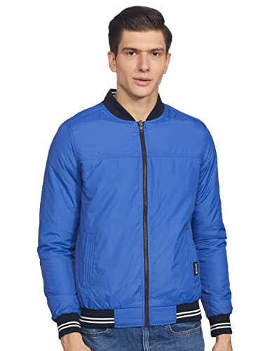 Image of Spykar Men's Polyester Standard Length A-Line Coat