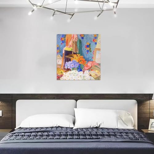 Impression sur toile Tarsilla Do Amarral Fleurs reproduction d'art haut de gamme - 5