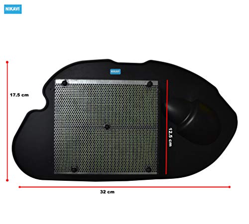 Image of NIKAVI NAFF057 Motorcycle Air Filter Compatible For Suzuki Access 125 Cc /Burgman