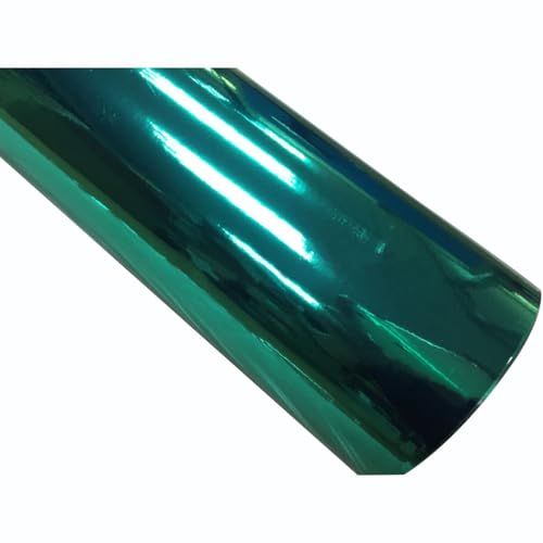 Film autocollant vert lac chromé de qualité supérieure pour auto