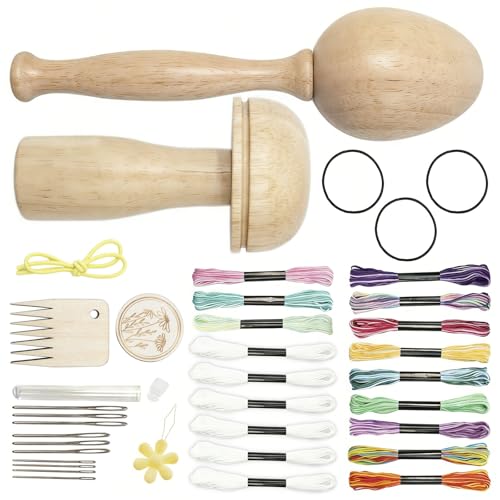Finis les trous dans les vêtements grâce au kit champignon œuf à repriser