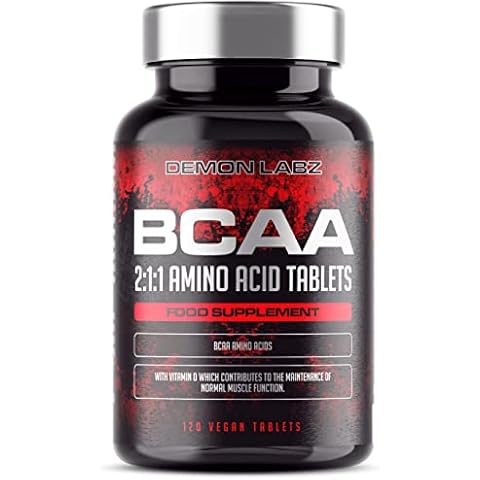 BCAA Amino Acids 2:1:1-2400mg BCAA Tablet - Amino Acids with B6 for Energy - Amino Acid Supplement - Vegan & Vegetarian Suitable (BCAA 120 Tablets) Cover