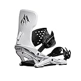 Jones Snowboards Meteorite Bindings, Cloud White, Large