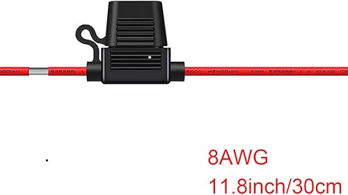 Miniatura 3 de Portafusibles en línea 8 calibre AWG IP67 impermeable portafusibles para fusible maxi y tamaño grande