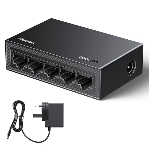 UGREEN 5 Port Gigabit Ethernet Switch Hub