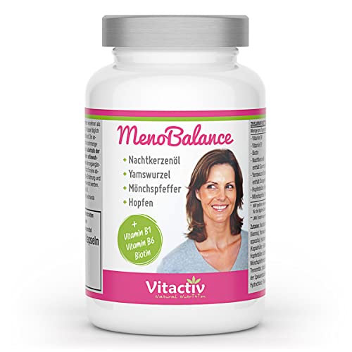 VITACTIV MenoBalance Wechseljahre Kapseln Pflanzlich Nachtkerzenöl
