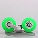 JINCAO Green Portable Roller Road Drift Skates Plate Anti-Slip Board Aluminum Truck with PU Wheels with ABEC-7 608 Bearings