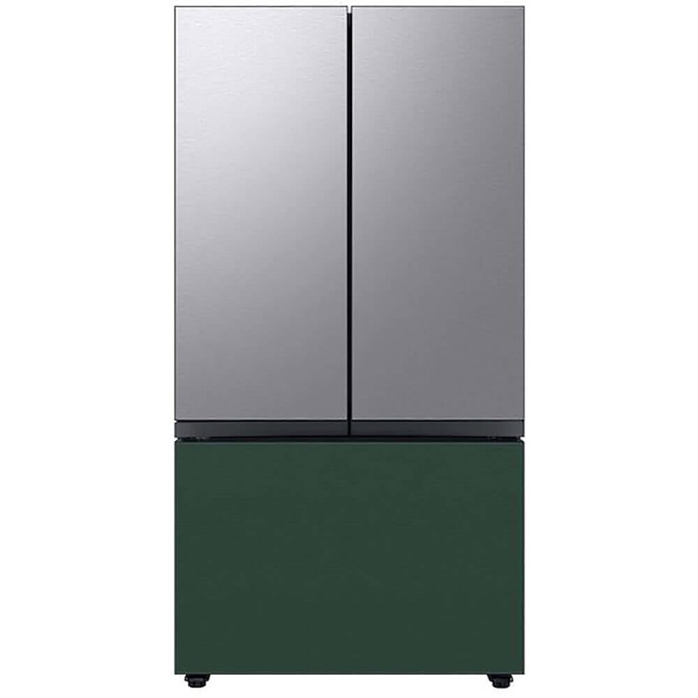 Samsung RAF36DB3QG Bespoke 3-Door French Door Refrigerator Panel - Bottom Panel - Emerald Green Steel on Fridge.com