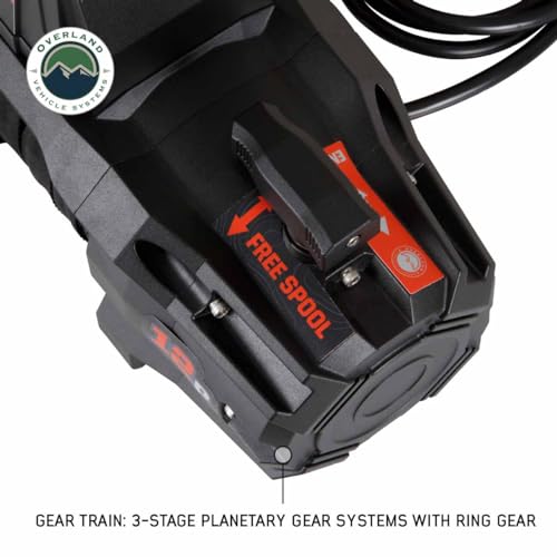 Winch Eléctrico Overland SCAR 12 12000lb Cable Acero miniatura 4
