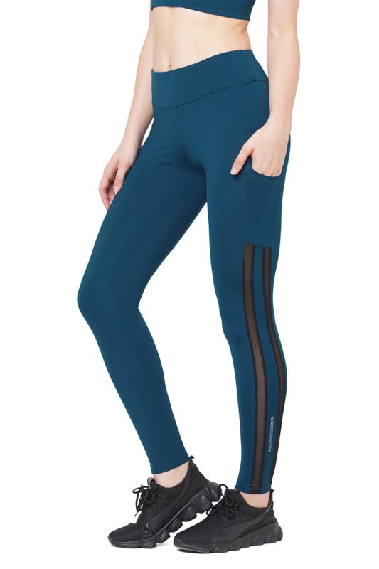Image of JUST-Dry MESH Panel 7 /8 GO Train Tights