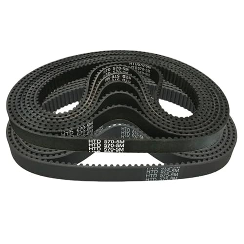 Courroie HTD 575-5M synchrone haute résistance pas 5mm largeur 15mm - 3