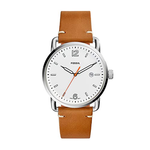 Preisvergleich Produktbild Fossil Herren Analog Quarz Uhr mit Leder Armband FS5395