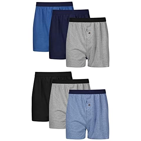 Hanes ComfortSoft Cotton Boxer Shorts, 6 Pack Cover