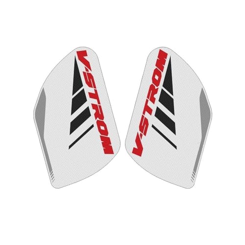 Stickers Réservoir pour V-Strom 1000 XT ABS 2017-2020 Blanc