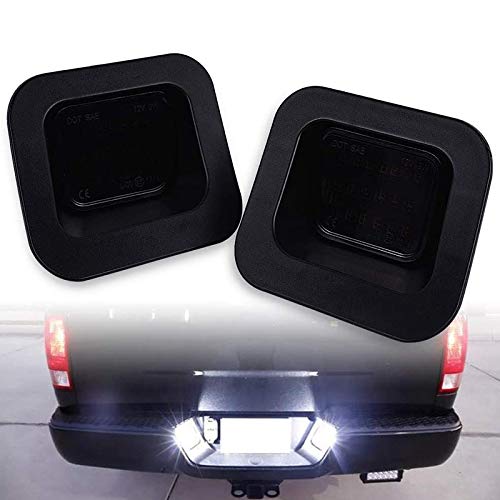 Luzes traseiras da placa de matrícula do carro da fumaça Luzes da placa de matrícula do diodo emisso