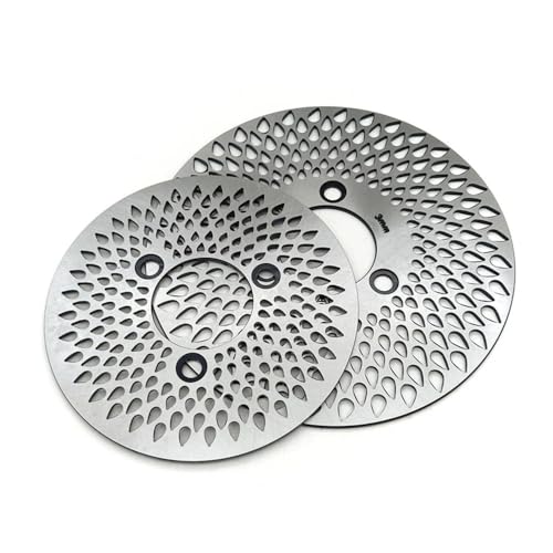 Disques de frein moto 220 mm et 180 mm usinage 3 trous kit avant arrière haute résistance acier