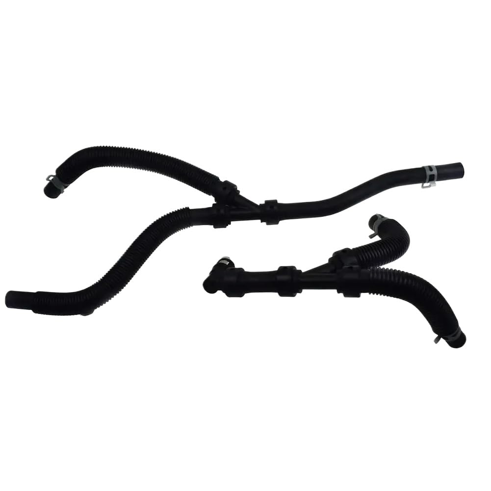 Dannvrkta Onecolor 2 Pcs Hvac Heater Hose Assembly Compatible With Caravan, Town & Country V6 3.6L Dohc Gas Engine (Replaces Part Numbers 5058729Ah And 626-315Hp)