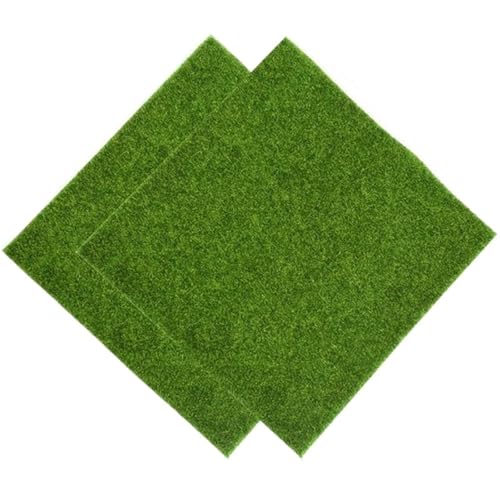 Gazon synthétique 10 pcs 30x30cm pour décoration de cour - 2