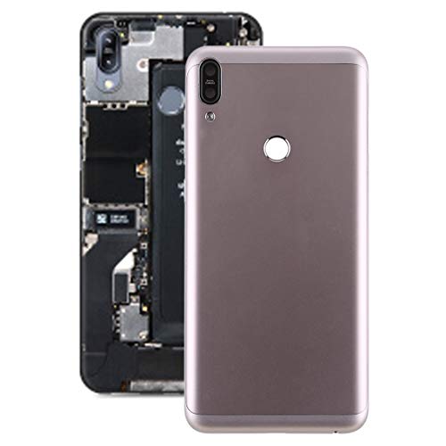 Pièce de rechange ASUS Zenfone Max Pro M1 cache batterie argent ZB602K avec bouton volume