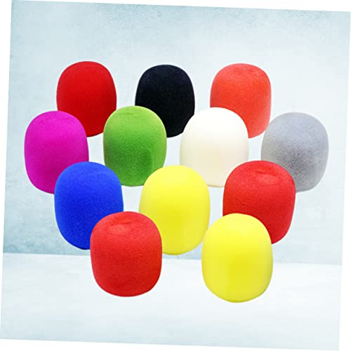 Mousse pour microphone TOYANDONA isolant sonore pour stopper les bruits de vent de scène