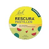 Bach RESCURA Bachblüten Pastillen Wassermelone I 50 g I Bachblütenmischung für unterwegs I ehemals Rescue das Original