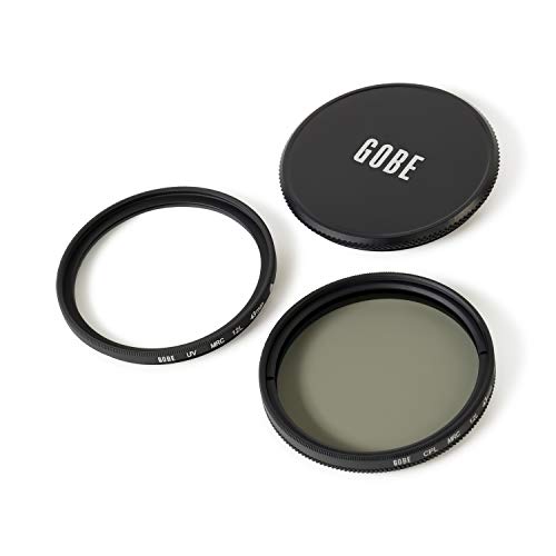Gobe Filter Kit 43Mm Uv + Cpl Polarizer 80G-2.82Oz #TOP2