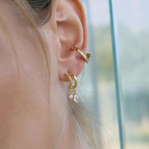 Manchette d'oreille de cartilage ensemble de manchettes cadeau mode idéal