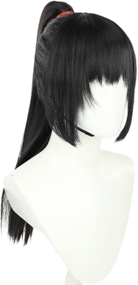 Amazon.co.jp: コスプレ ウィッグ ノア かつら カツラ ポニーテール 黒