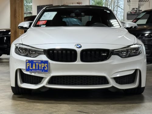 Image of CravenSpeed Platypus License Plate Mount Compatible with BMW M4 M3 | 2015-2020 | No Drilling | Installs in Seconds | Made of Stainless Steel & Aluminum | Made in USA