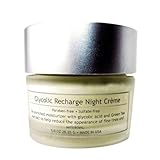 Pure Zivaª 4.31% Glycolic Acid & Green Tea Oil-Free Night Recharge Skin Facial Cream, Gluten, Paraben & Sulfate Free, 1.0 Fluid Ounce, No Animal Testing & Cruelty Free