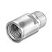 MiOYOOW Bike Pedal Extenders, 20mm/ 0.79in Bicycle Pedal Adaptor Rustproof Spacers Extenderfor 9/16