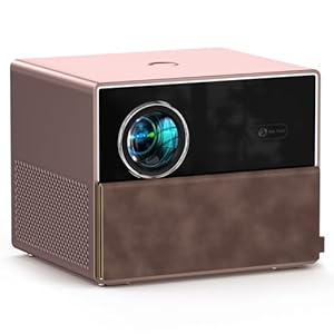 [Staubdichtes Design & 2,2 Lautsprecherkanäle] Beamer 4K 50000L Autofokus/Trapezkorrektur, Dualer 36W HiFi Lautsprecher, VOPLLS WiFi6 Bluetooth Beamer 4K Heimkino, Projektor Handy für Laptop/TV-Stick