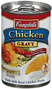 Campbell's Chicken Gravy - 3 (THREE) 10.5-Ounce Cans