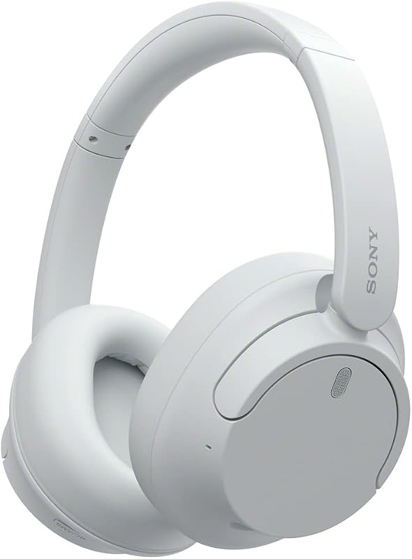 Sony WH-CH720N Wireless Noise Cancelling Over-Ear Headphones, White