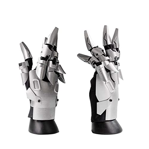 FunXylophy Punk Hand Armor Sci-Fi Mechanical Hand Armor Gloves Halloween Cosplay Party Music Festival Accessories