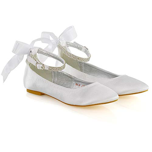 ESSEX GLAM Womens Ankle Strap Pumps Shoes Ladies - Image 4