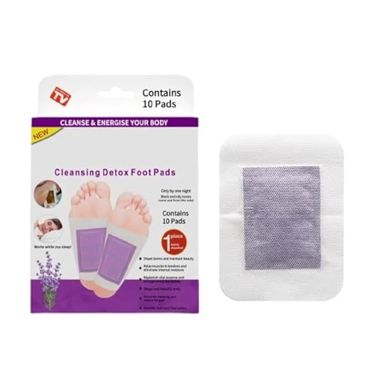 JENY Foot patch Herbal And Gentle Ingredient Detox Foot Pads, Natural Ingredients for Sleep Aid, Pain Relief, Toxin Removal with Bamboo Vinegar and Acupoint Micro-Massage Technology-image-27