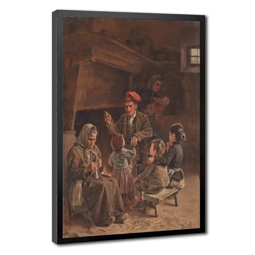 Impression sur toile Joan Brull tableau durable anti-reflet de bureau